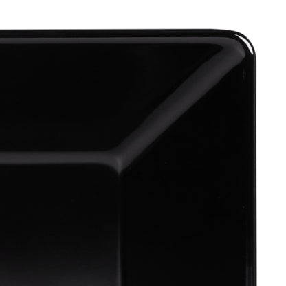 Melamine Square Bowl - Black