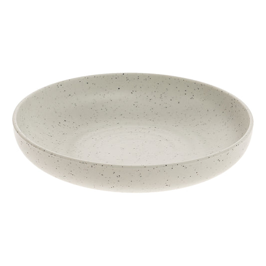 56 oz infuse stone natural round melamine bowl (medium), 9.5"L x 9.5"W x 2"H, GET, cheforward