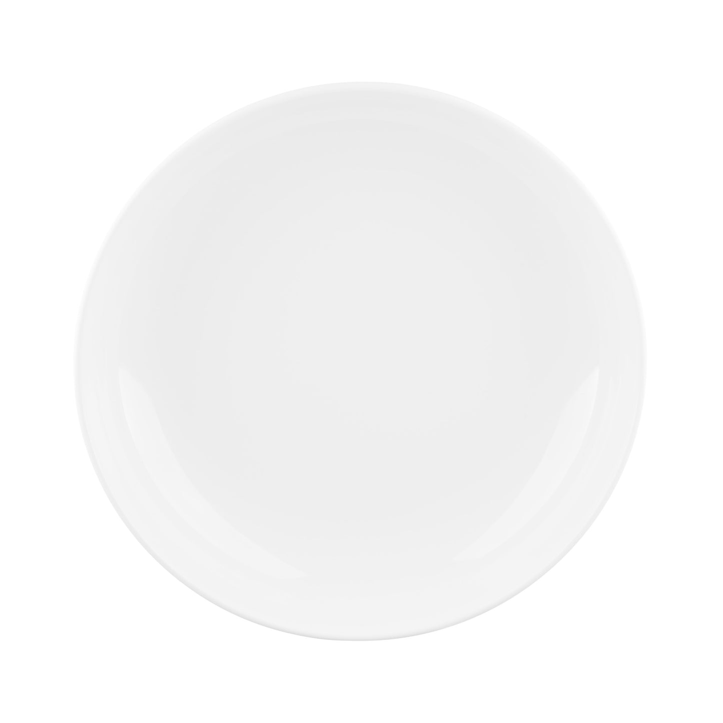 Melamine Round Coupe Bowl - White