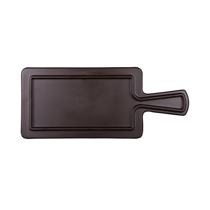 Melamine Rectangular Serving Board - Hickory Wood