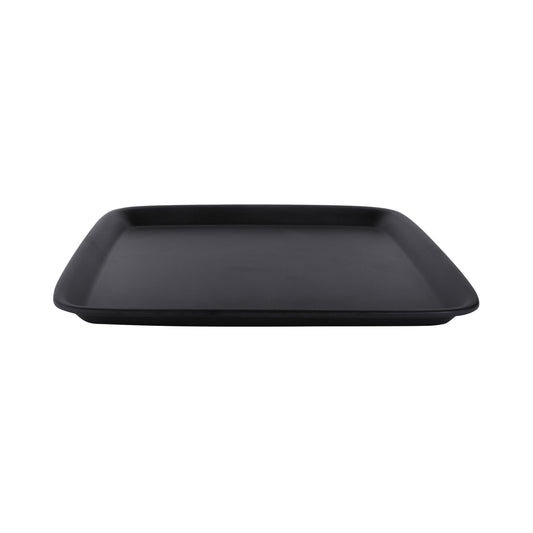 Melamine Square Tray - Black