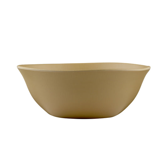 Melamine Round Bowl - Rattan