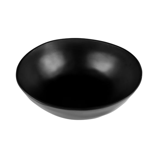 Melamine Round Bowl - Black
