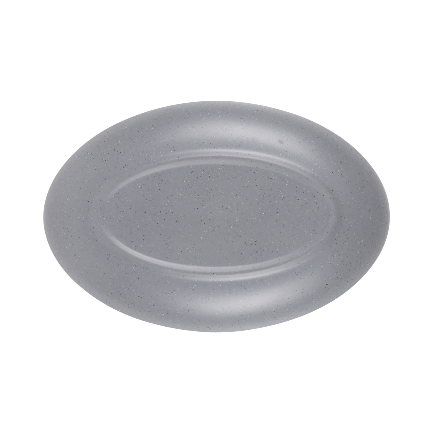 Melamine Oval Platter - Granite Stone