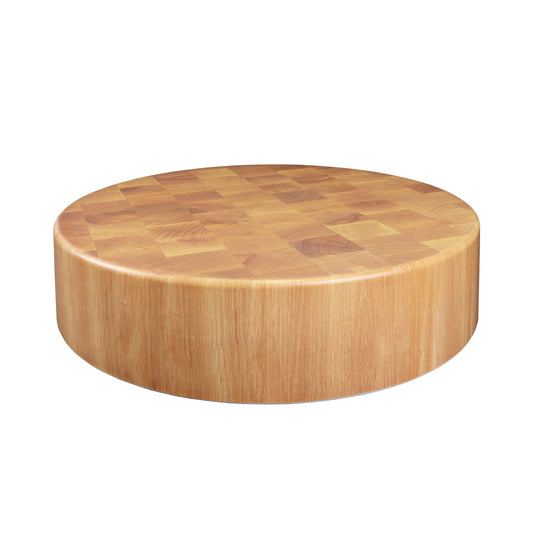 Melamine Round Riser - Butcher Block
