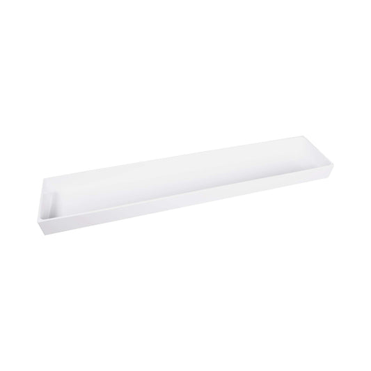 Melamine Rectangular Bin - White
