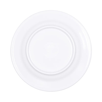 Melamine Round Saucer - White