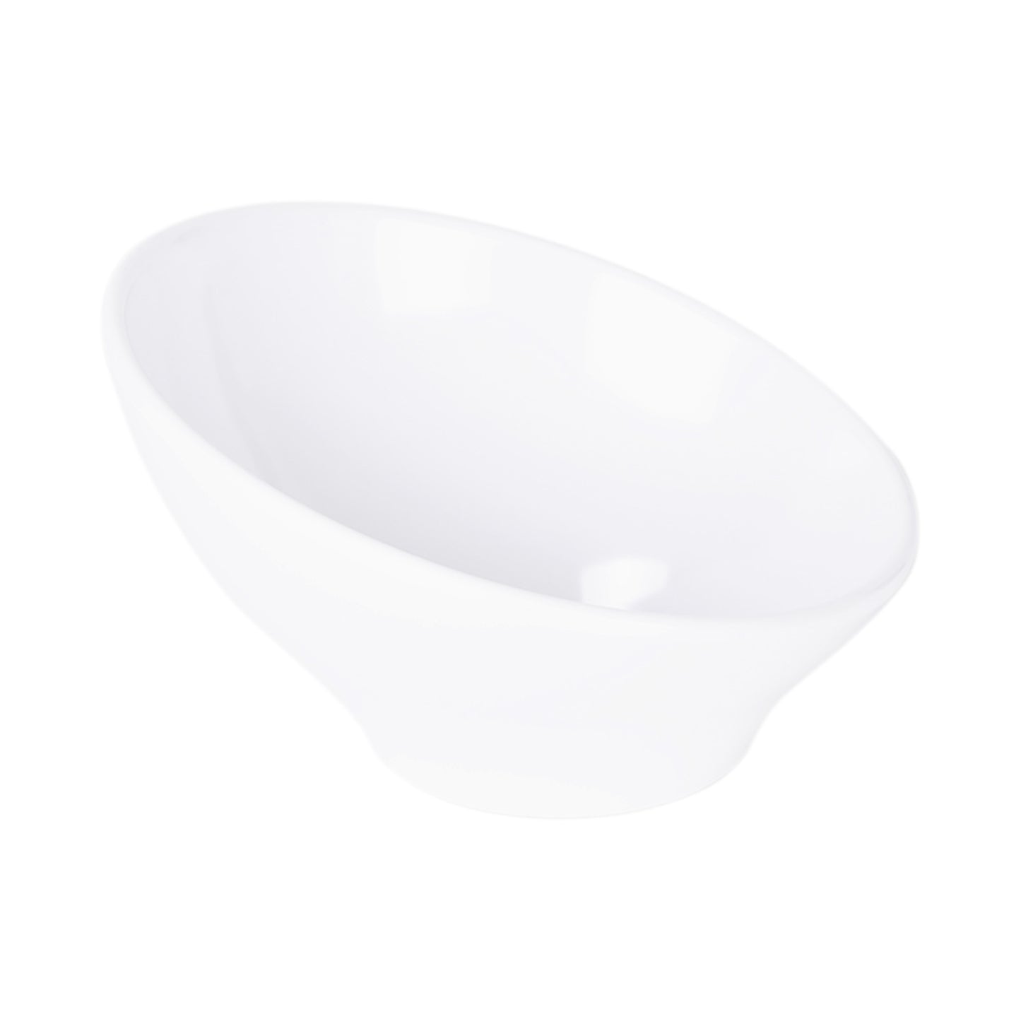 Melamine Round Bowl - White