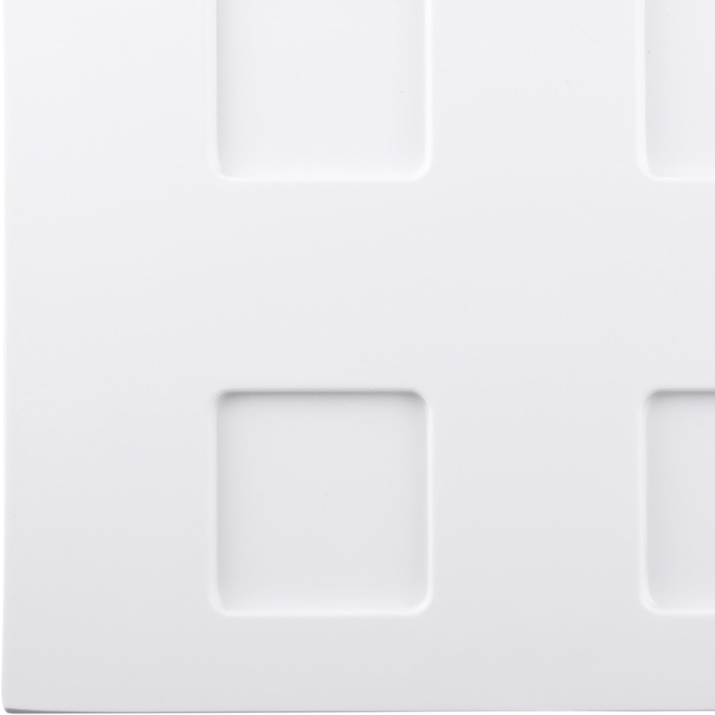 Melamine Ramekin Base Plate - White