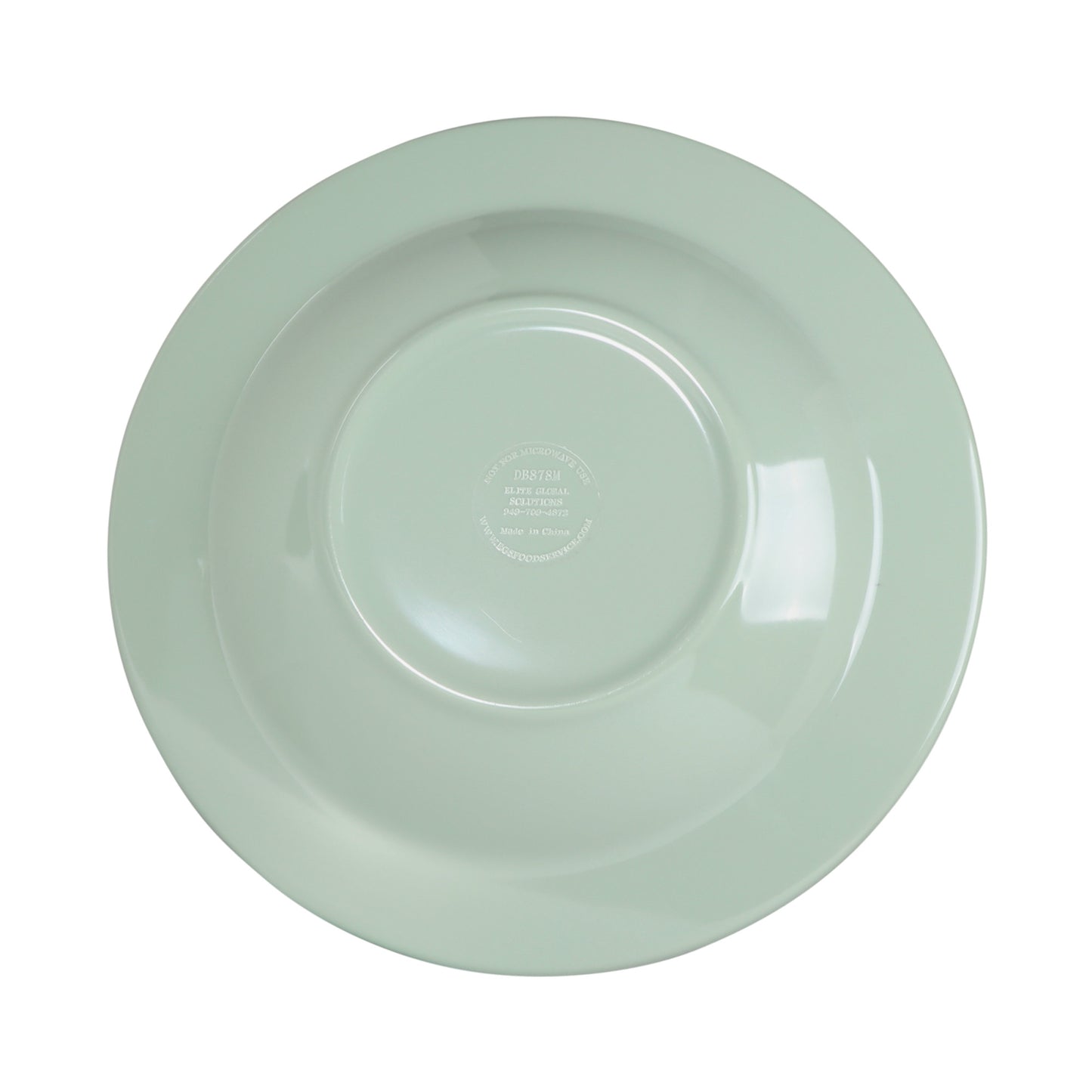 Melamine Round Crackle Pasta/Soup Bowl - Hemlock