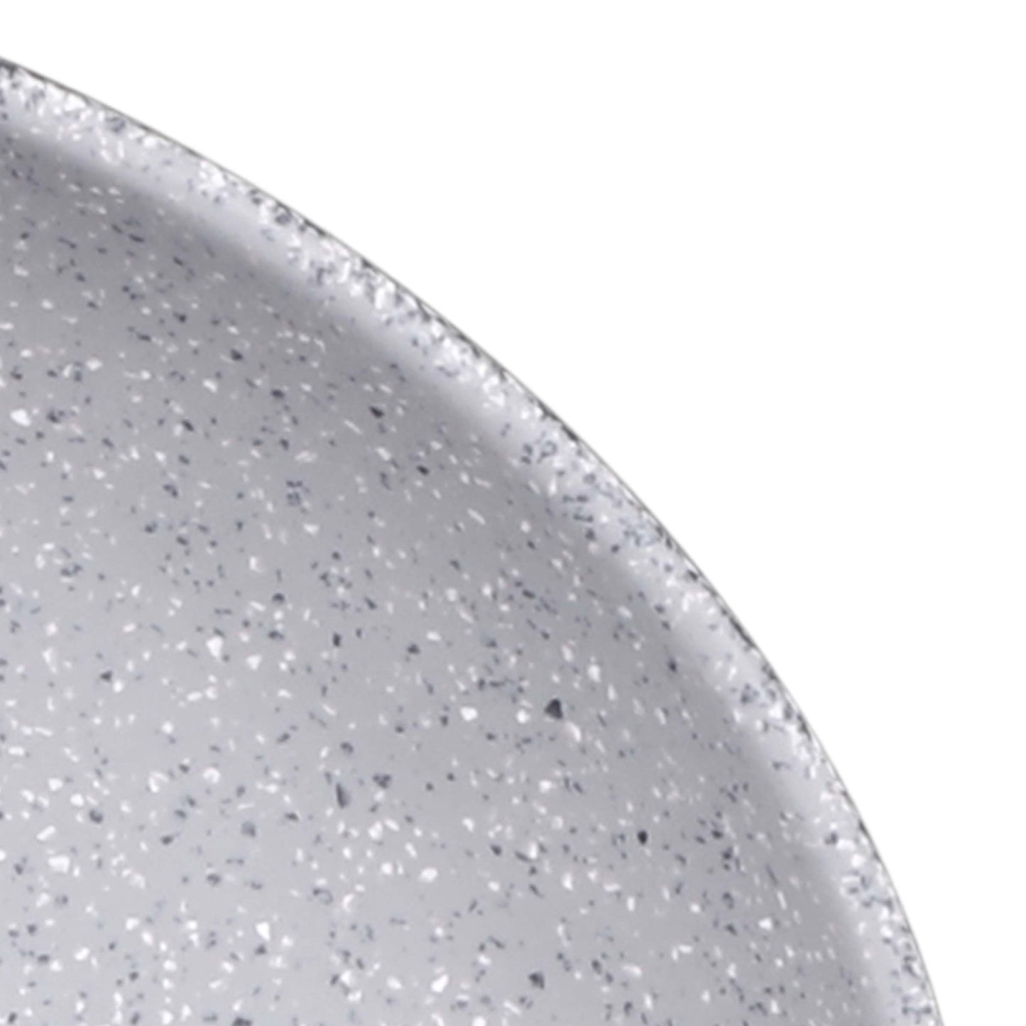 Melamine Deep Oval Plate - Granite Stone