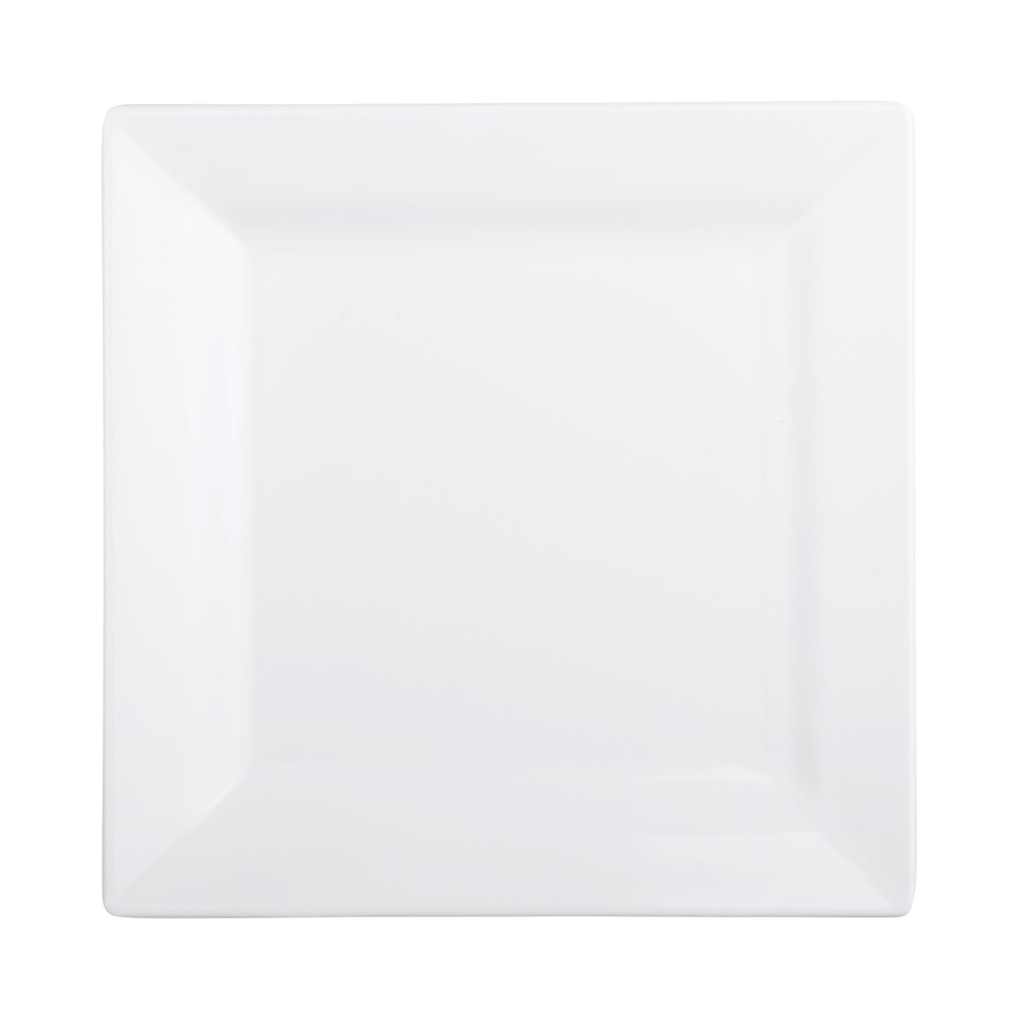 Melamine Square Plate - White