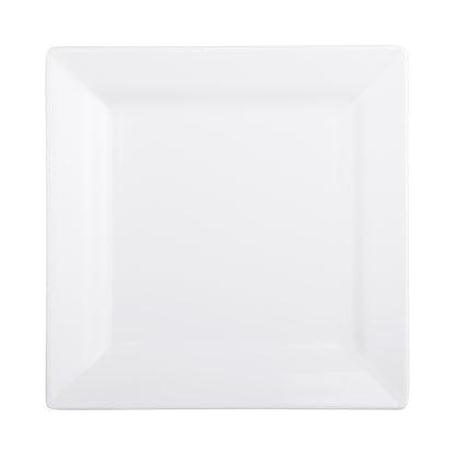 Melamine Square Plate - White
