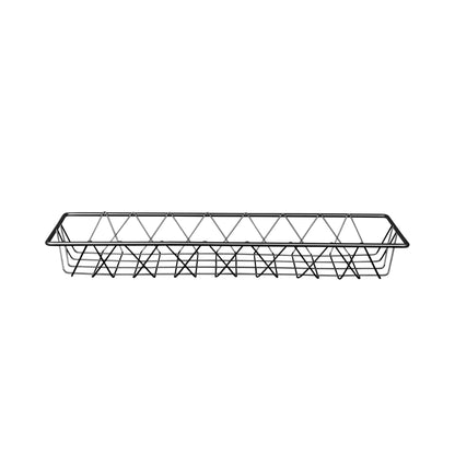 Metal Rectangular Wire Basket - Gunmetal Grey