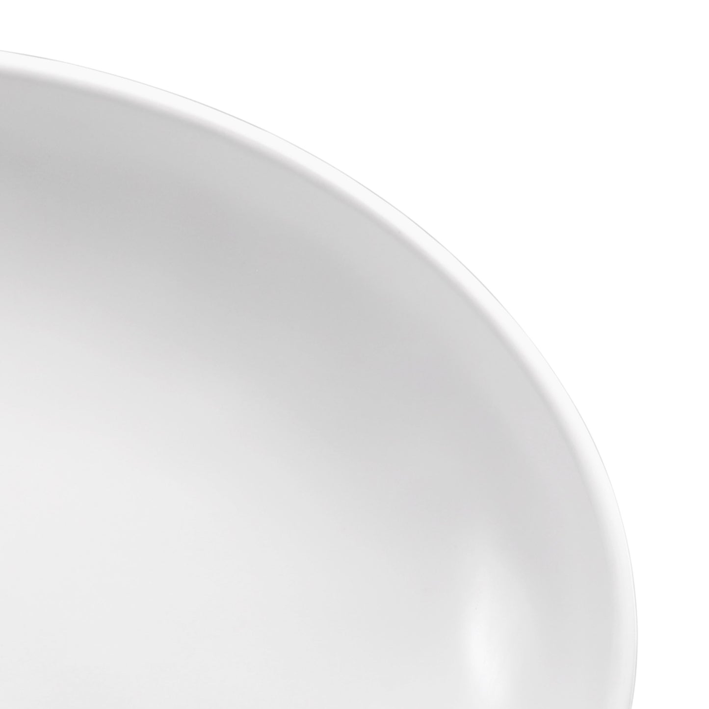 Melamine Deep Oval Plate - Off White