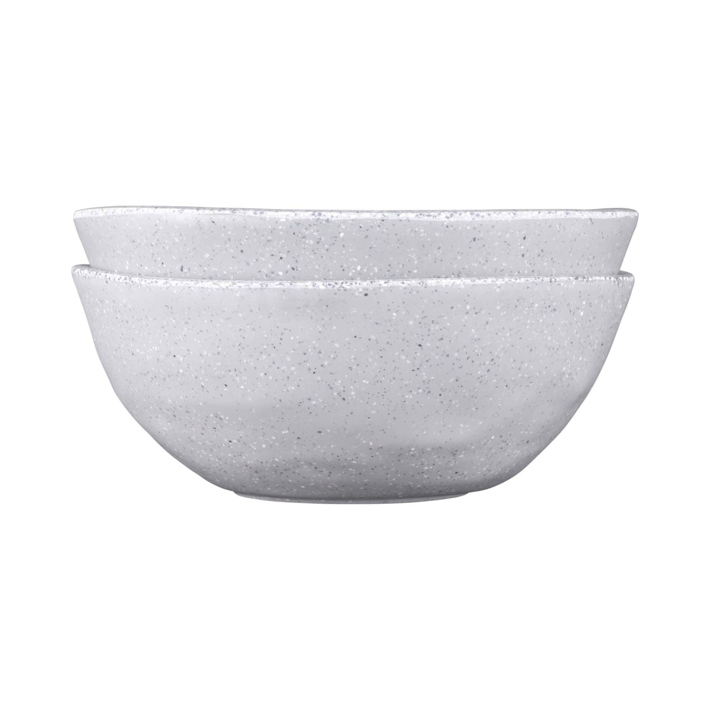 Melamine Round Bowl - Granite Stone