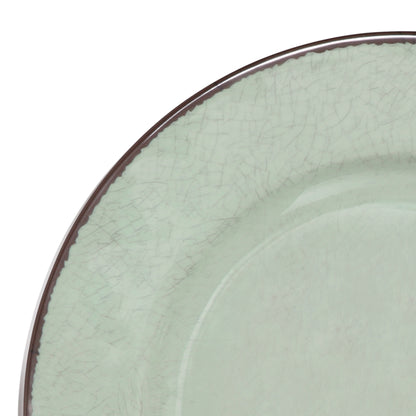 Melamine Round Crackle Pasta/Soup Bowl - Hemlock