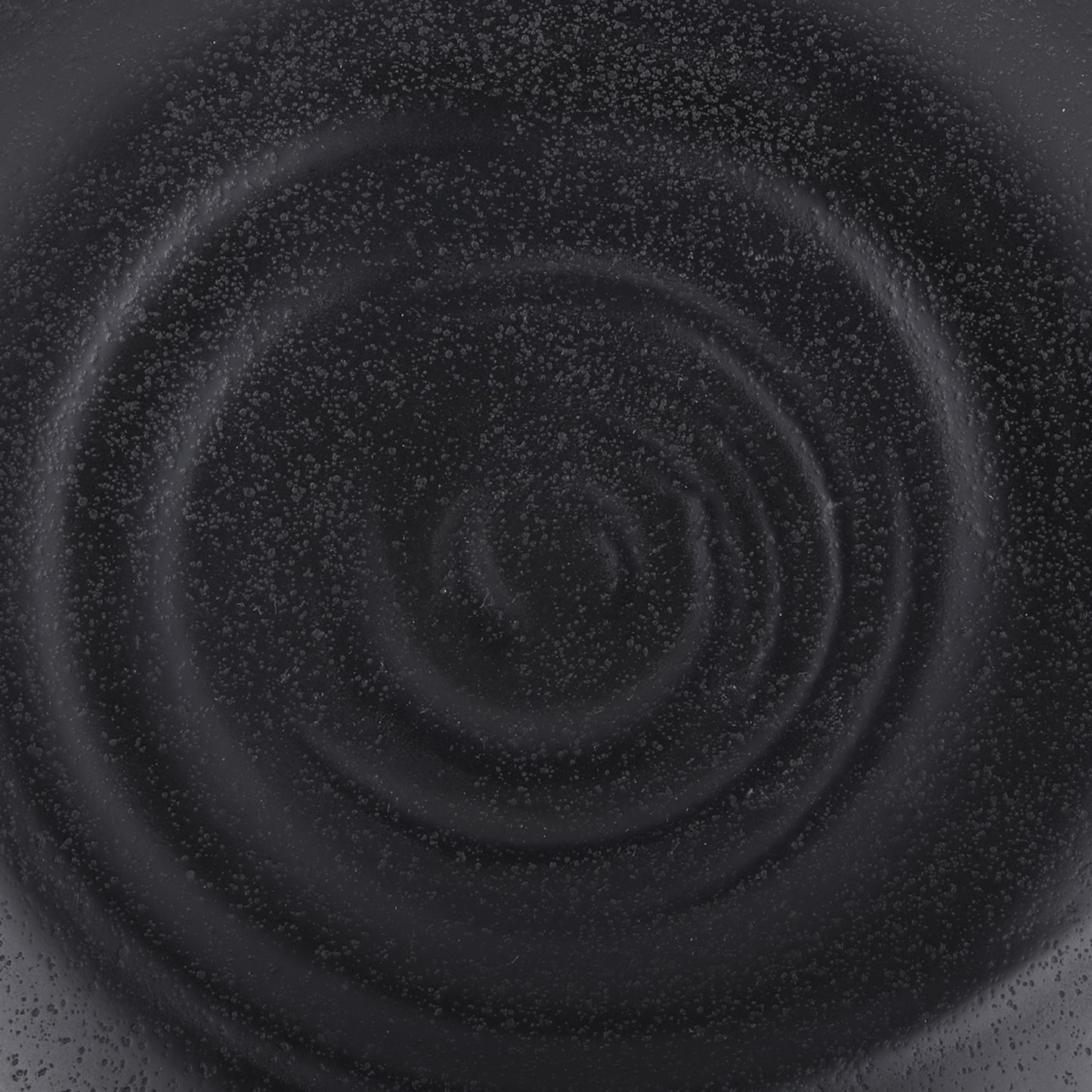 Melamine Round Plate - Black