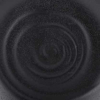 Melamine Round Plate - Black