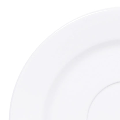 Melamine Single Well Saucer - White