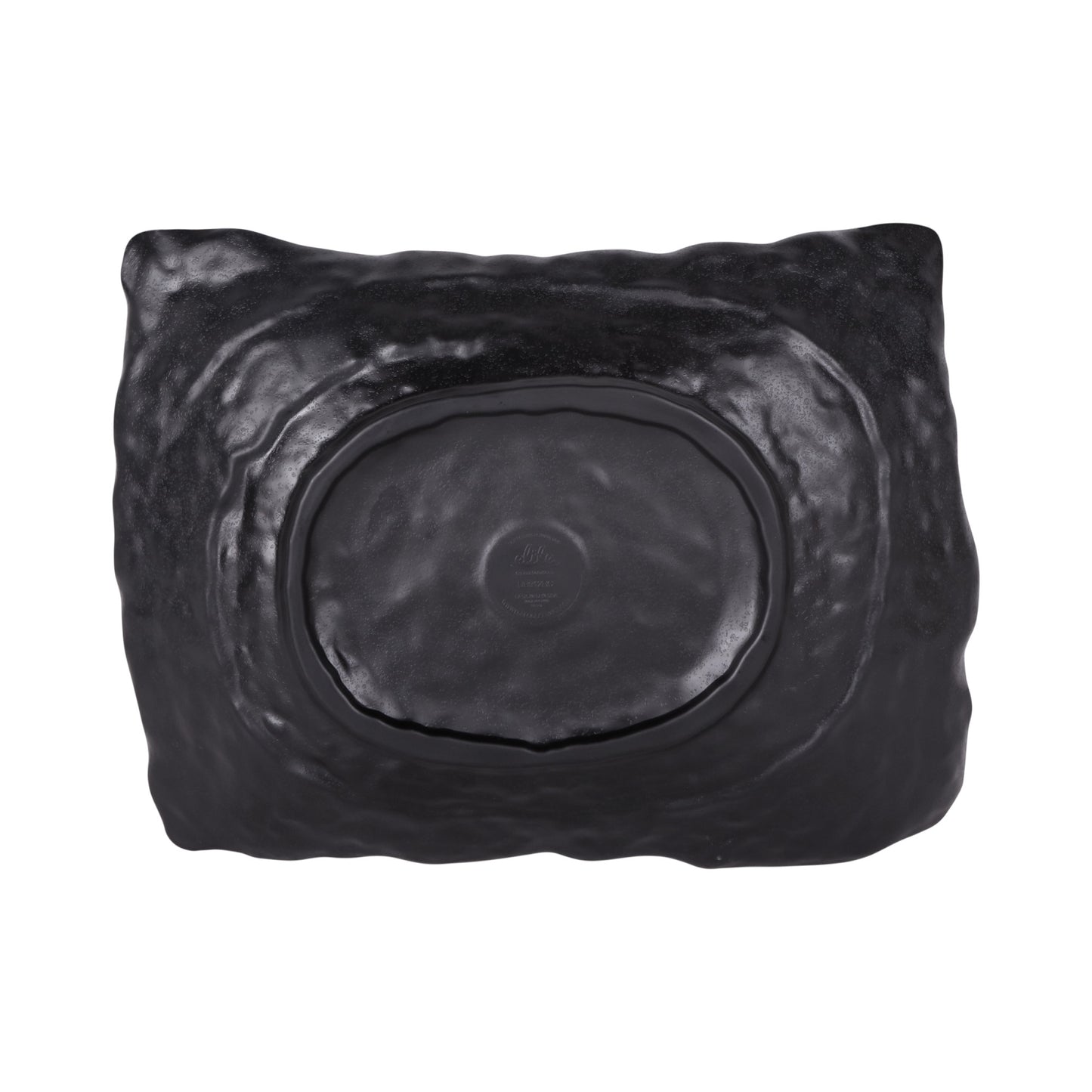 Melamine Rectangular Bowl - Coal