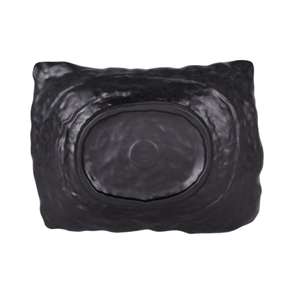 Melamine Rectangular Bowl - Coal