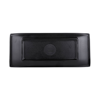 Melamine Rectangular Tray - Black