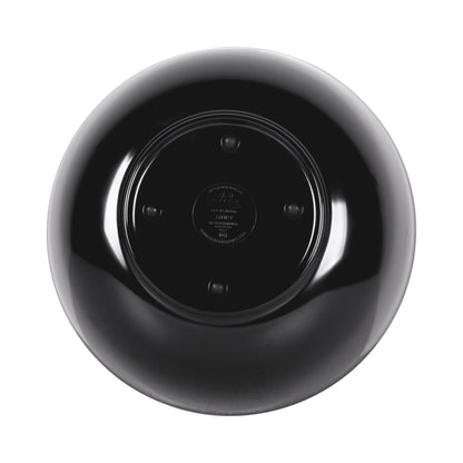 Melamine Round Bowl - Black