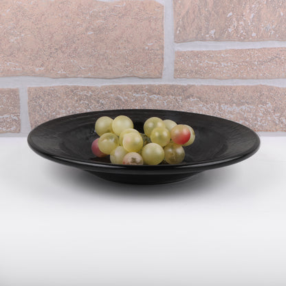 Melamine Pasta/Soup Bowl - Black