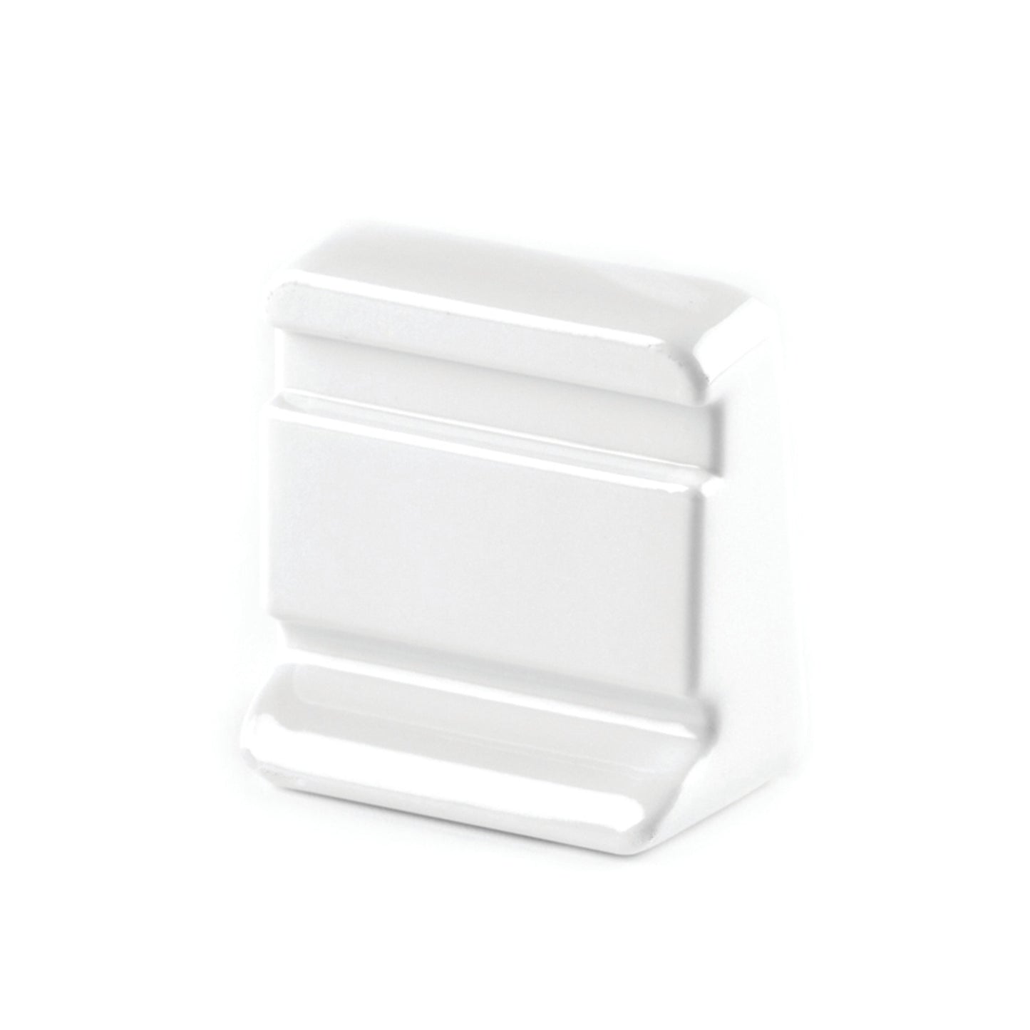 Melamine Wedge For Trays - White