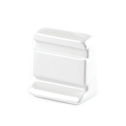 Melamine Wedge For Trays - White