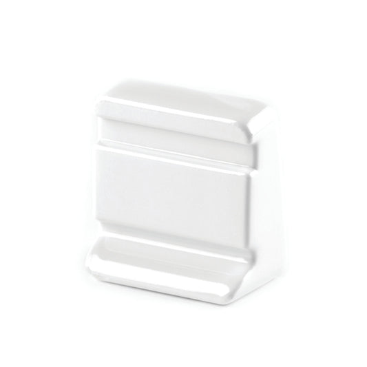 Melamine Wedge For Trays - White