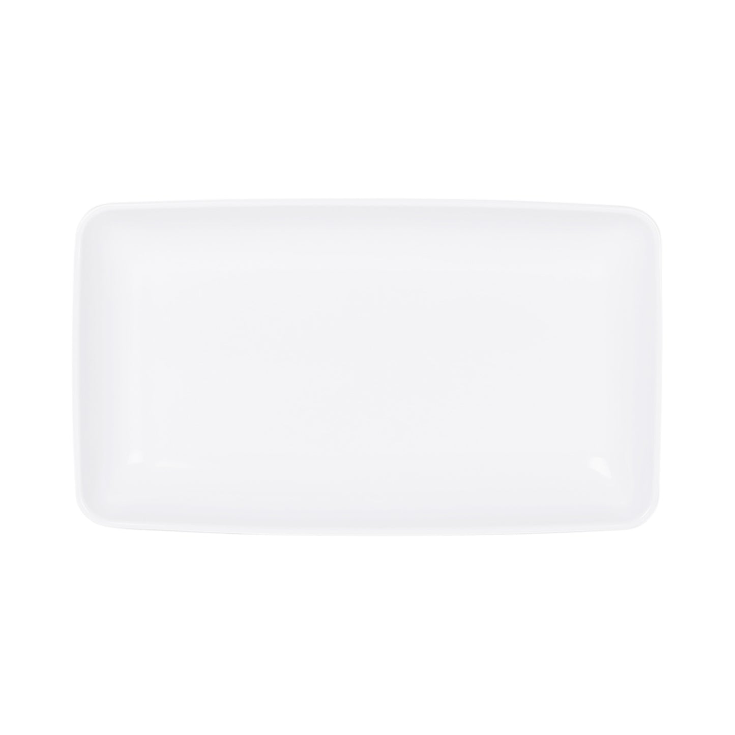 Melamine Rectangular Platter - White