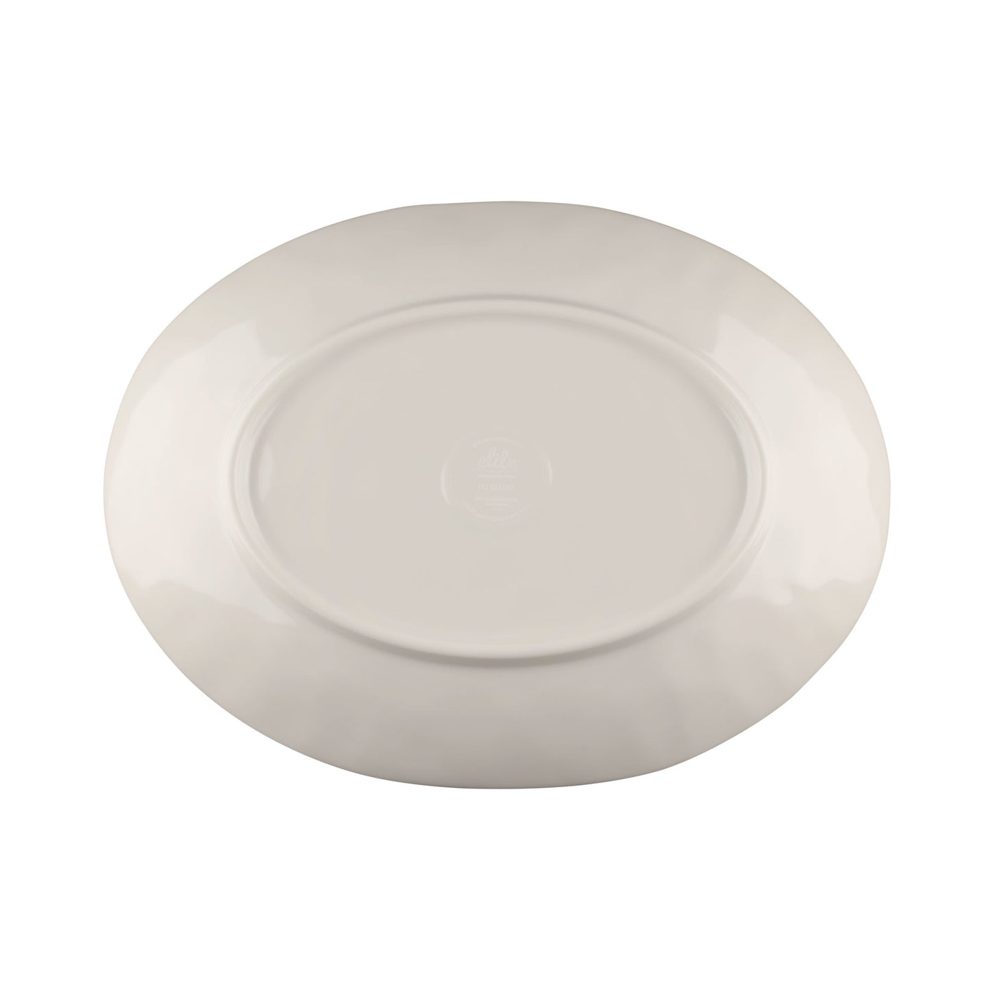 Melamine Oval Plate - Chocolate Chip