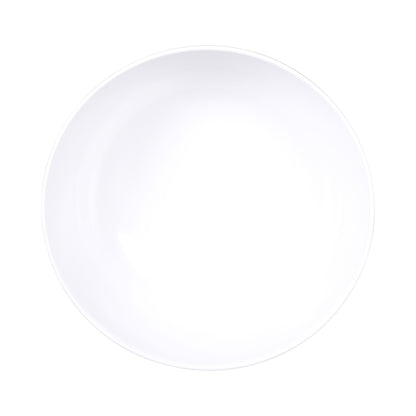 Melamine Large Round Bowl - White