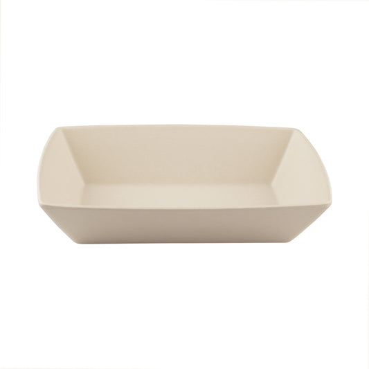 Melamine Rectangular Bowl - Papyrus