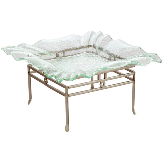 Tall Metal Square Riser