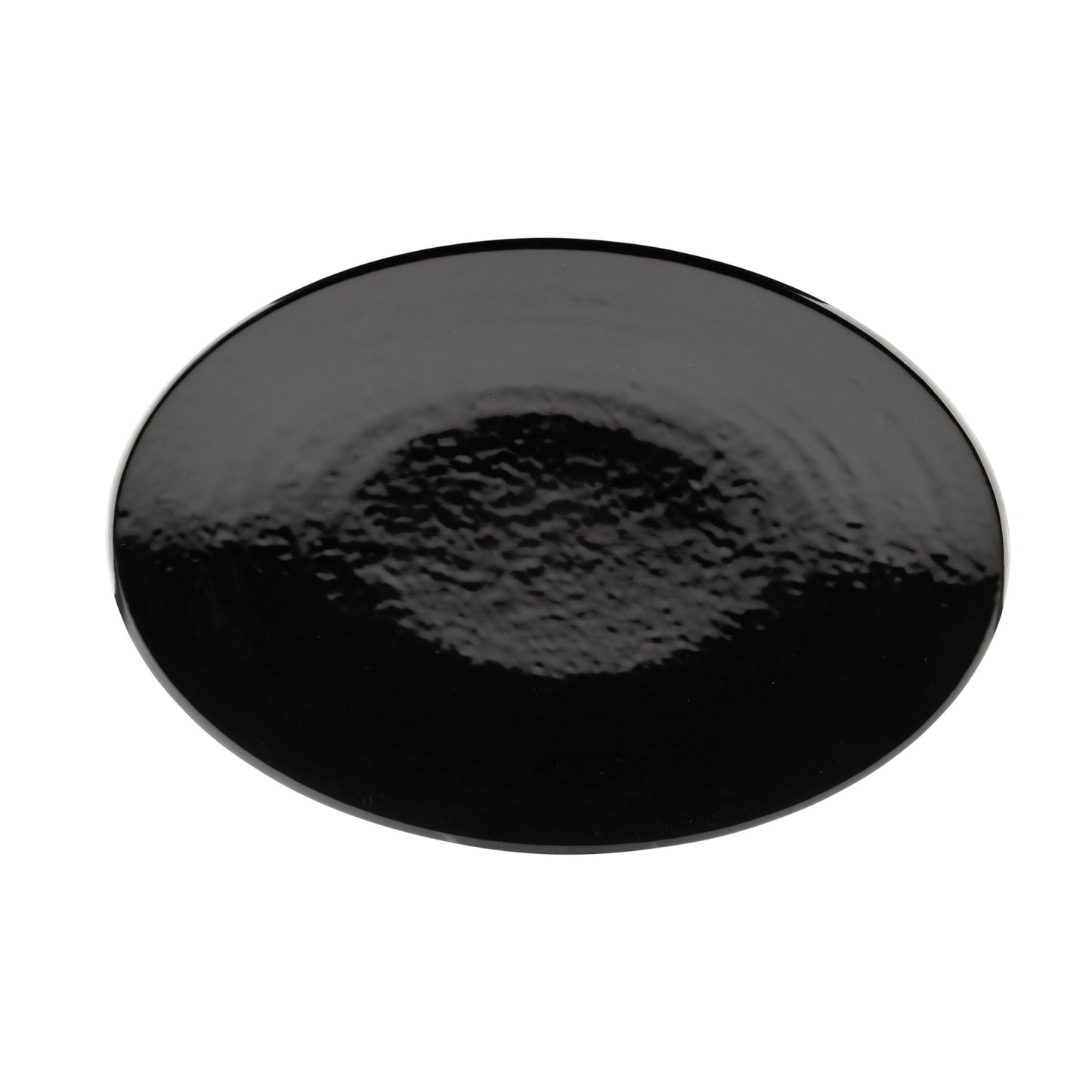Melamine Oval Pebble Platter - Black