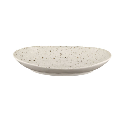 Melamine Oval Plate - Chocolate Chip
