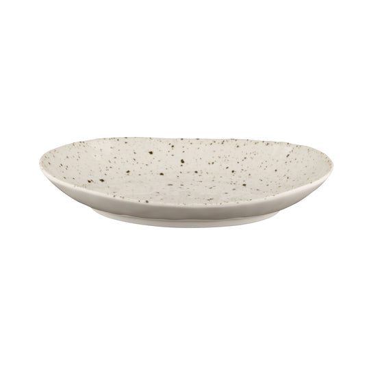 Melamine Oval Plate - Chocolate Chip