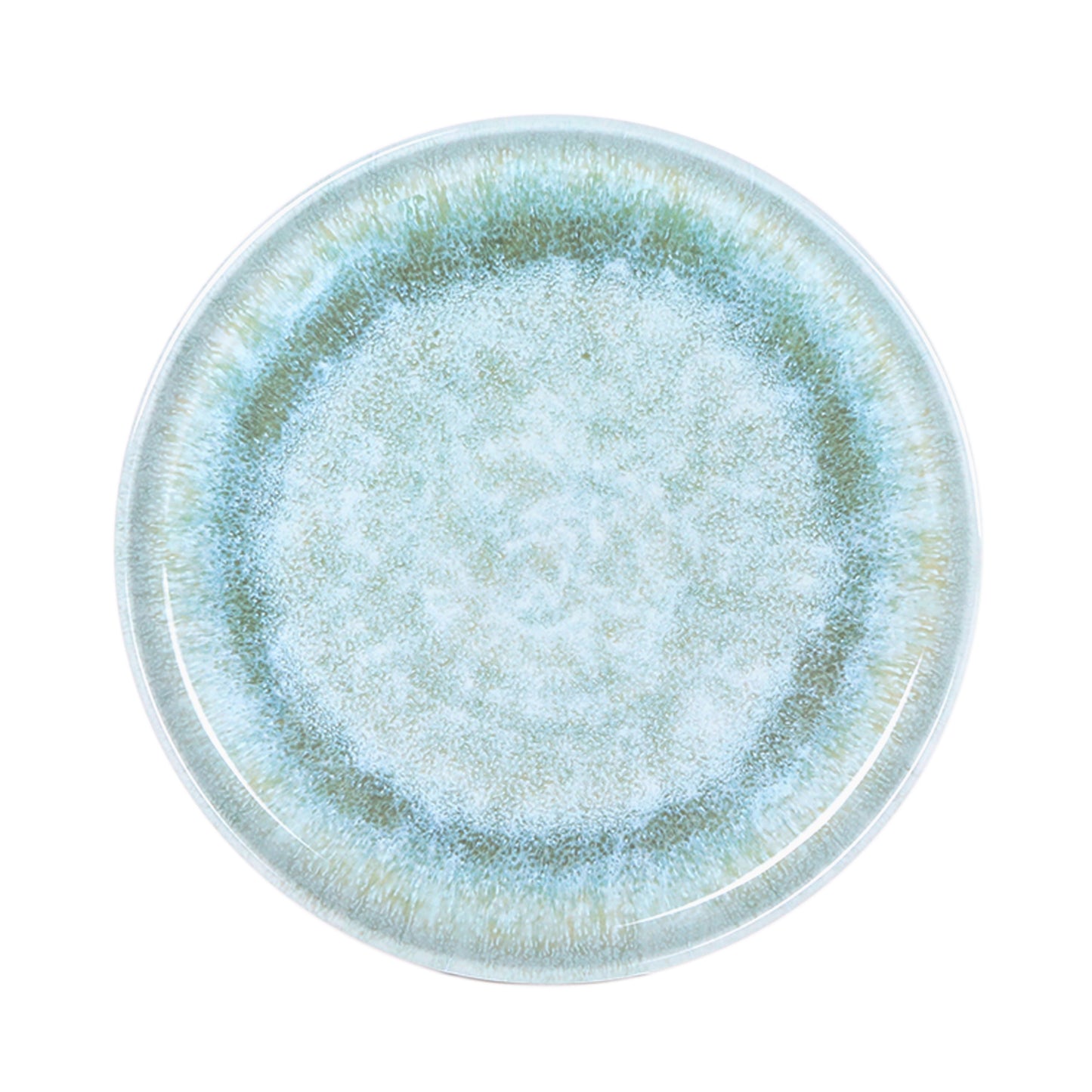 Melamine Round Plate - Sea Moss