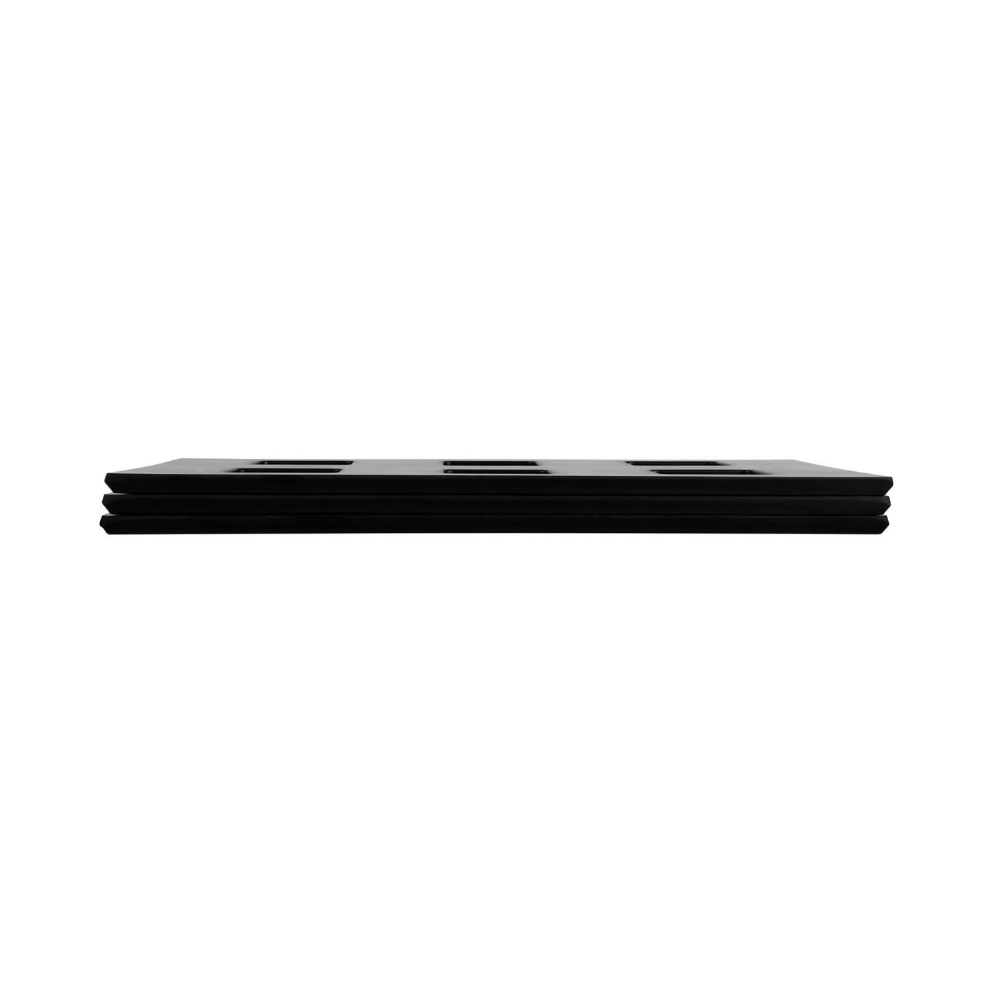 Melamine Ramekin Base Plate - Black