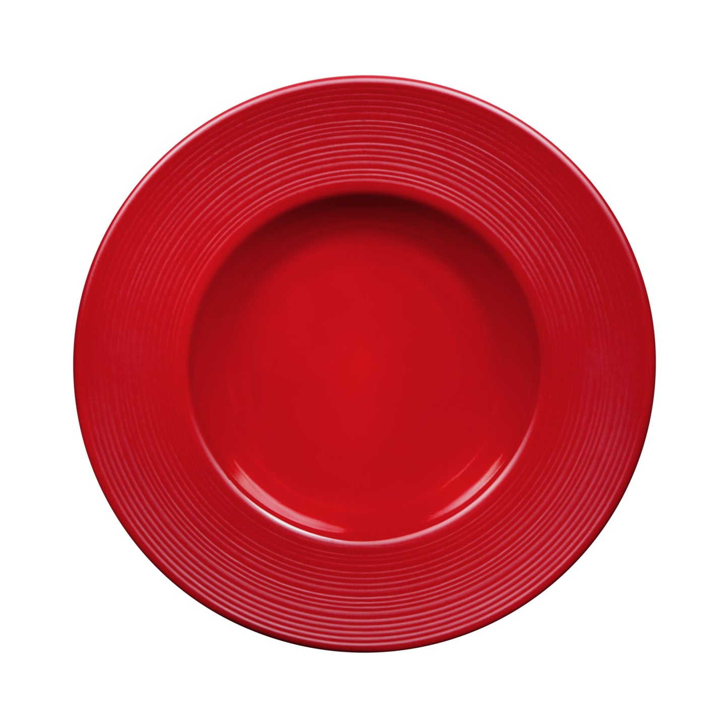 Melamine Round Past/Soup Bowl - Red Glaze