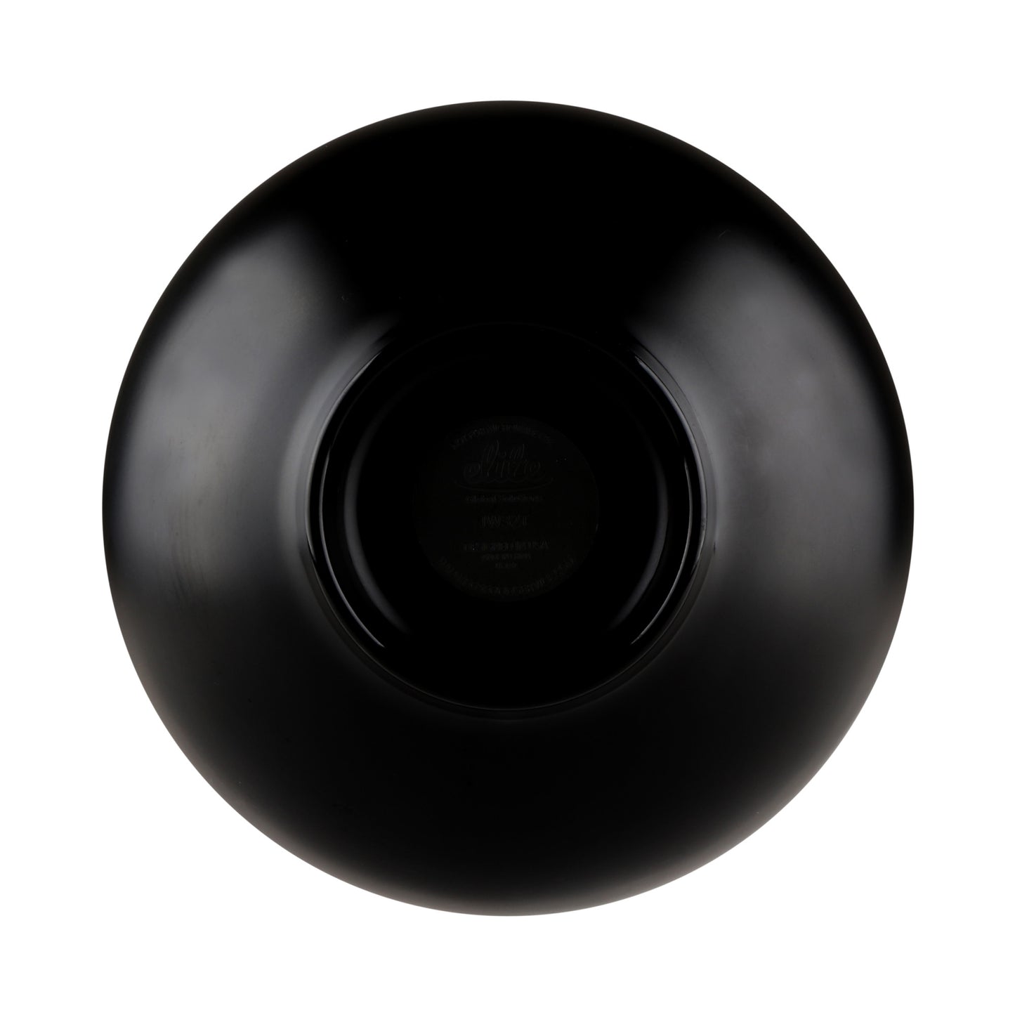Melamine Round Two-Tone Bowl - Ebony Outside, Sand Inside