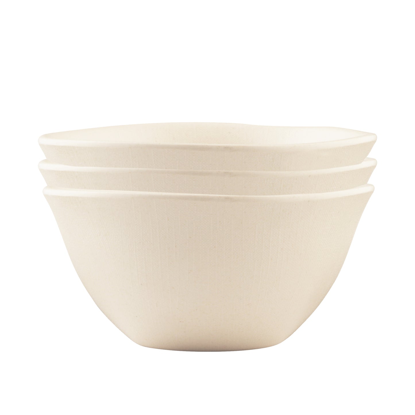 Melamine Round Bowl - Papyrus