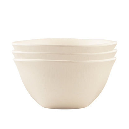 Melamine Round Bowl - Papyrus