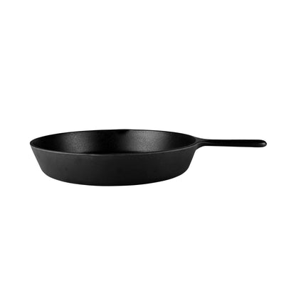 Melamine Faux Cast Iron Fry Pan - Black