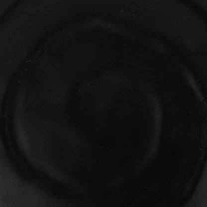 Melamine Irregular Edge Triangle Plate - Black