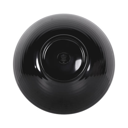 Melamine Round Ring Bowl - Black