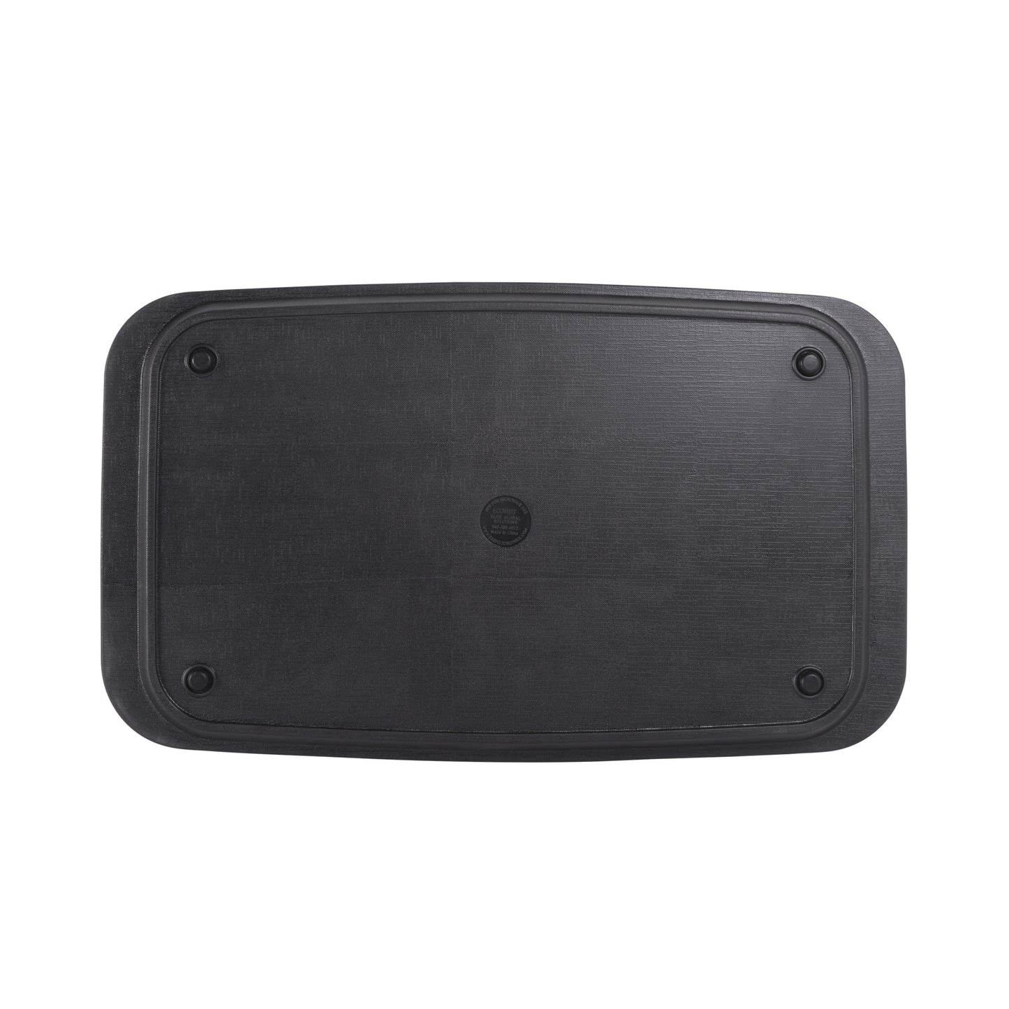 Melamine Rectangular Tray - Black